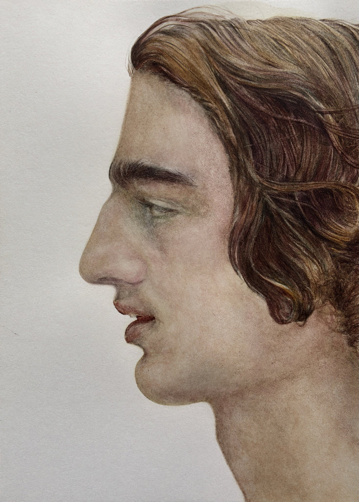 Profile study of a Parisian youth